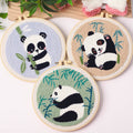 Panda Trio Needlecraft Kit