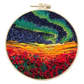 Aurora Landscape Embroidery Kit