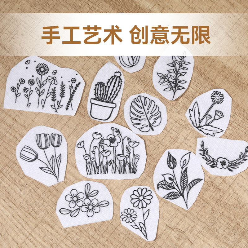 Stick & Stitch Embroidery Transfer Pattern Pack