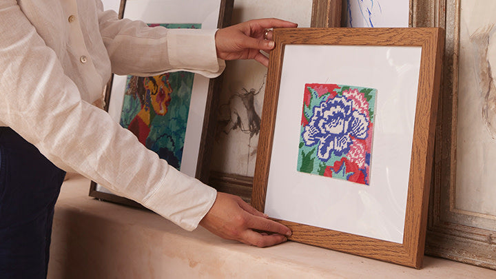 Your first embroidery project, one stitch at a time